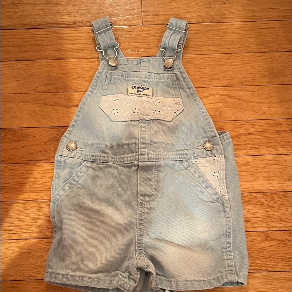 OshKosh B'gosh Denim Blue Kids Overalls